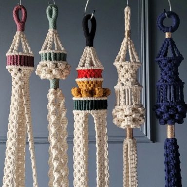 handmade macrame plant hangers unique designs for your home and plants